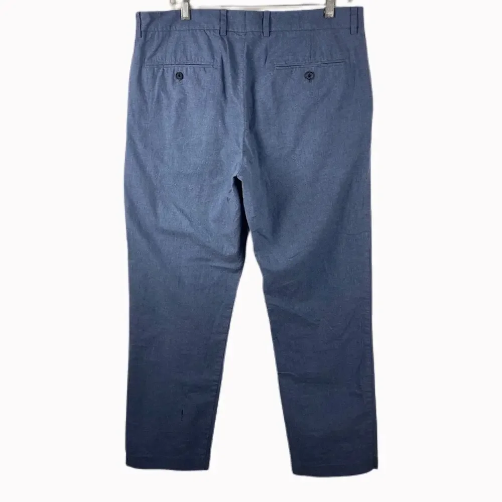 J. Crew Bedford Light Blue Business Casual Pants Sz 34x30